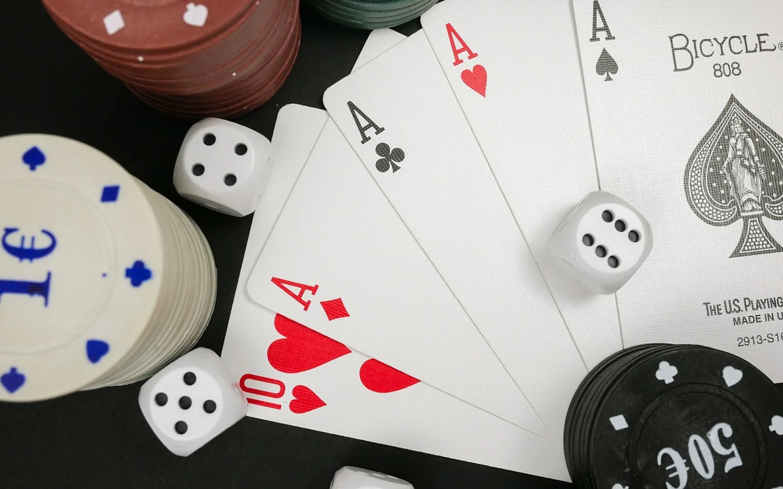 Cards, poker and gambling